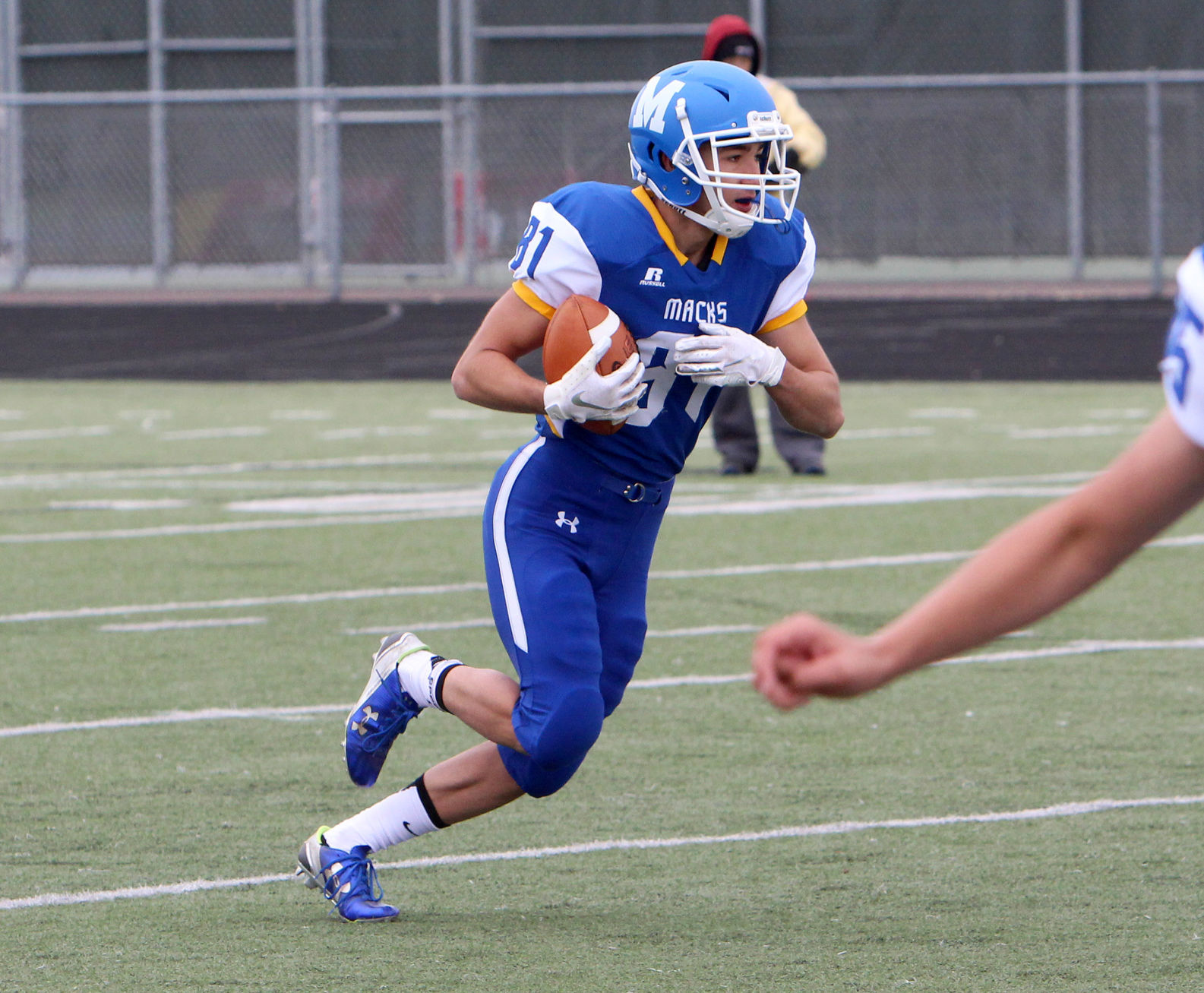 Phillips at McDonell football 9-29-18